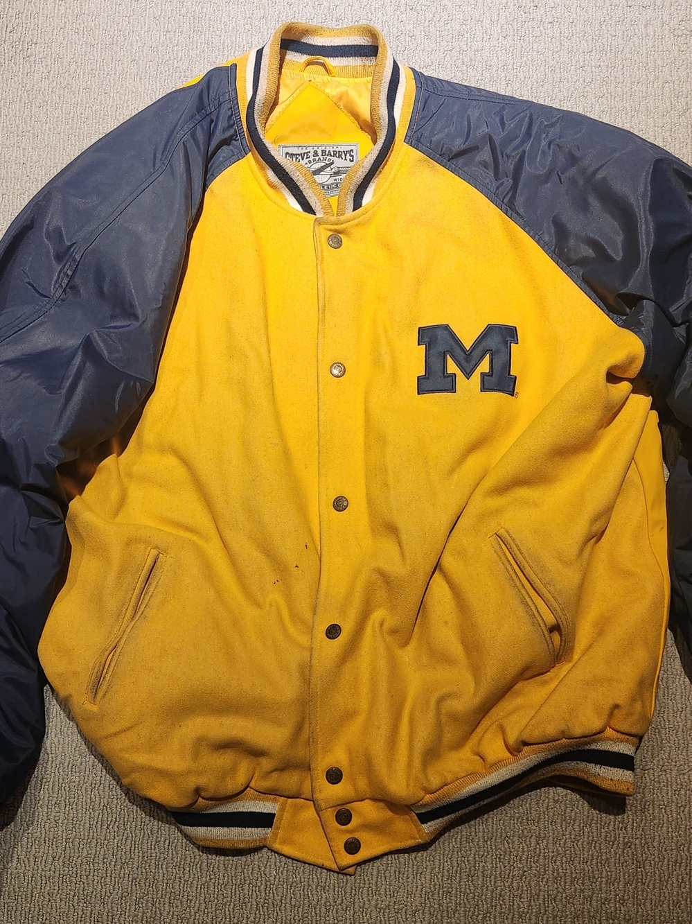 Michigan Wolverines Letterman Jacket